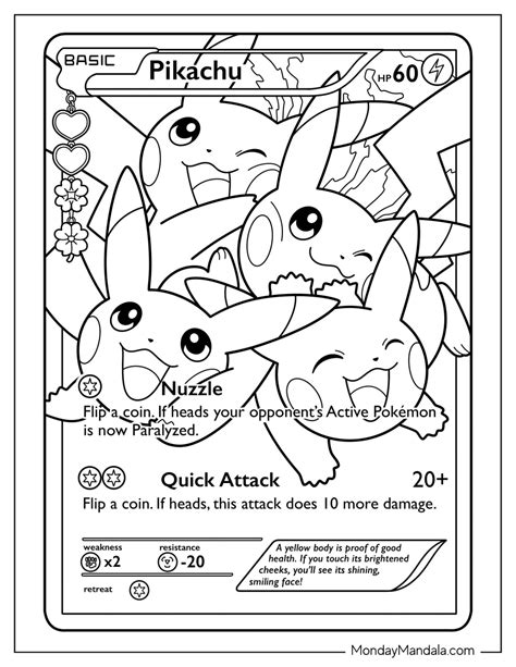 pokemon coloring page|printable pokemon card coloring pages.